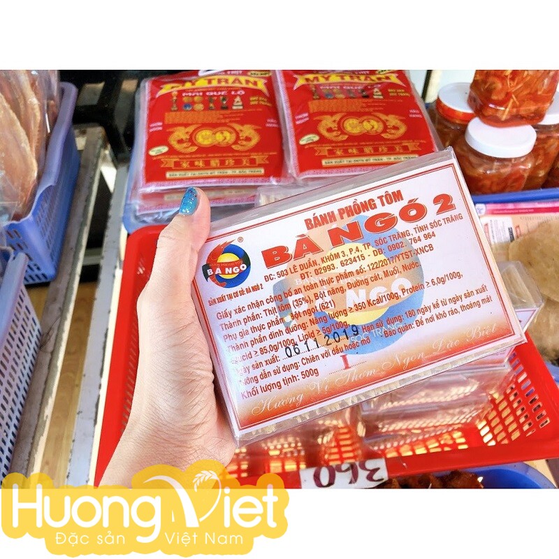bánh phồng tôm hiệu nào ngon nhất