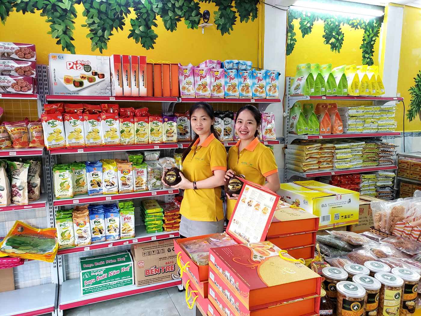 Mua bánh pía tân huê viên ở tphcm